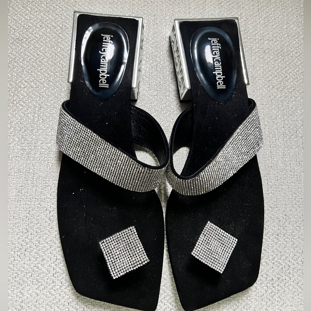 Size 9.5 Jeffrey Campbell Bling Sandals